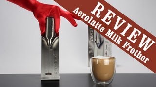 Aerolatte Milk Frother  Exclusive Review [upl. by Cattan253]