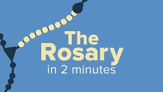 The Rosary in 2 Minutes [upl. by Mctyre]