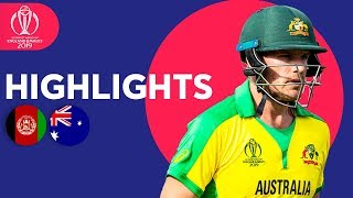 David Warner Hits 89  Afghanistan vs Australia  Match Highlights  ICC Cricket World Cup 2019 [upl. by Lilac689]