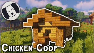 Minecraft Small Chicken Coop Tutorial [upl. by Epotimet]