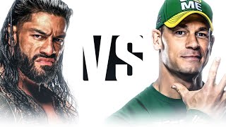 Roman Reigns vs John Cena [upl. by Ahsertal]