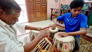 Tabla Master Thulasi and Lydian Nadhaswaram Plays Together In Class [upl. by Kuehnel675]