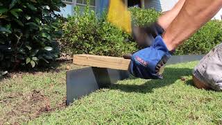 How to Install EdgeRight Metal Edging [upl. by Abbub]