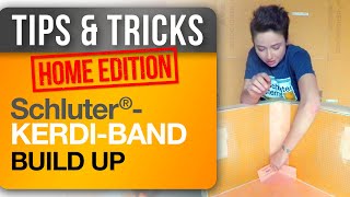 Tips on Minimizing Build Up with Schluter®KERDIBAND [upl. by Margetts]