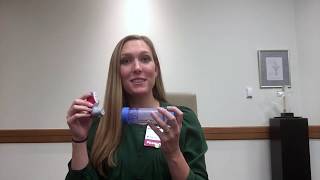 How to Use MDI Inhaler with Spacer Part 2 [upl. by Brodeur]