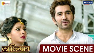 Abhimaan  Movie Scene  Jeet Subhashree Sayantika  Raj Chakraborty [upl. by Eerpud]