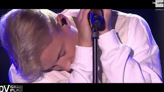 Loïc Nottet  quotMrMmequot FIRST live Grand Place de Bruxelles [upl. by Nadab]