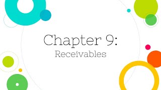 Financial Accounting Chapter 9 Receivables [upl. by Thurmond]