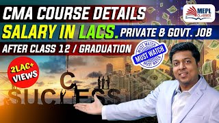 CMA Course  Career as CMA  CMA Salary  CMA Jobs  CMA Complete Details [upl. by Navarro834]