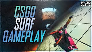 Free To Use CSGO Surfing Gameplay 1080p 60fps [upl. by Terry]