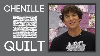 Chenille Quilting An Easy Quilt Tutorial with Rob Appell of Man Sewing [upl. by Earal]