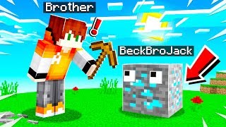 7 Ways to PRANK My Little Brother in Minecraft [upl. by Elgar]