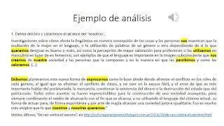 Ejemplo de análisis [upl. by Elaina]