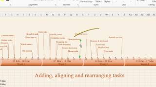 How to create timeline in MS Excel 2013 – 1 Timeline features [upl. by Atilem905]