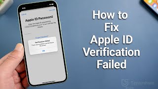 Apple ID Verification Failed 6 Ways to Fix It [upl. by Godding]