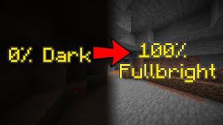 How to Enable Fullbright in Minecraft Pre119 [upl. by Arianna]