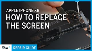 iPhone XR – Screen replacement repair guide including reassembly [upl. by Aelanna]