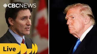 Trump to pause tariffs for 30 days after speaking with Trudeau [upl. by Elconin282]