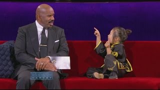 Little Big Shots BehindtheScenes  STEVE HARVEY [upl. by Purse402]