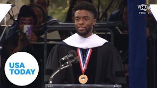 Chadwick Bosemans powerful Howard University commencement speech FULL  USA TODAY [upl. by Aisel]