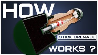 How Stick Hand Grenade Works   ANIMATION  Detailed explaination [upl. by Nad282]