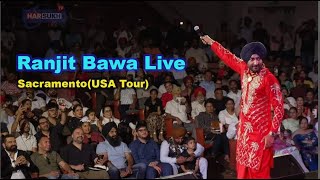 Ranjit Bawa Full Live Coverage Sacramento  Sidhu Productions Punjabi Shows Live Califonia [upl. by Rolf]