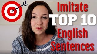 How to Pronounce TOP 10 English Sentences [upl. by Leahcimauhsoj]