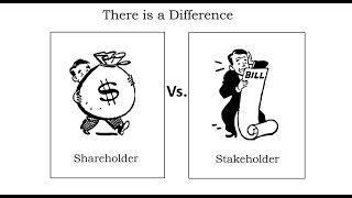 Stockholder or shareholder vs Stakeholder Key Differences [upl. by Norrab]