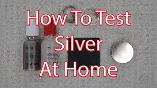 How To Test Silver At Home [upl. by Nnayrb]