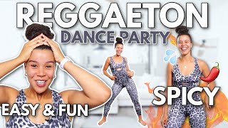 Reggaeton Dance Party Workout  Low Impact No Equipment  growwithjo [upl. by Kresic]