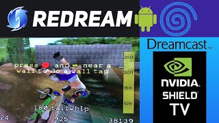 ReDream Dreamcast emulator Nvidia Shield TV See part 2 [upl. by Ezana839]