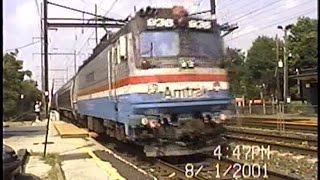 Amtrak Northeast Corridor Runbys 20012002 [upl. by Schweitzer]