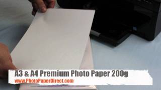 A3 and A4 Pro Photo Paper 200g [upl. by Arihsak]