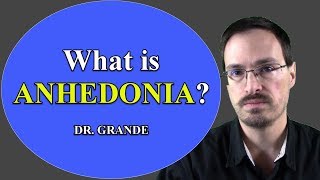 What is Anhedonia [upl. by Ashil147]