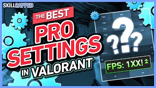 The BEST PRO SETTINGS in Valorant  Video Graphics FPS Minimap amp More [upl. by Mlehliw]