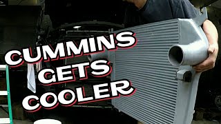 4th Gen 67 Cummins Intercooler Installation [upl. by Burny796]