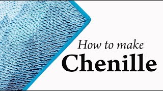 How to Make Chenille with FREE Chenilled Panel Rug Pattern [upl. by Franckot855]