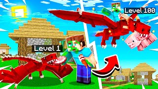 OVERPOWERED Pet DRAGONS in Minecraft [upl. by Notlad]