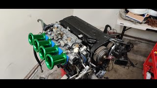 20v 4AGE Conversion for my AE86  new series [upl. by Arrahs]