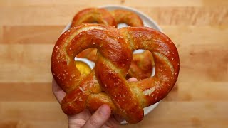 Homemade Soft Pretzels [upl. by Arries]