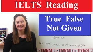 IELTS Reading Tips True False Not Given [upl. by Droffilc]