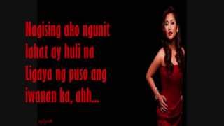 Sheryn Regis  Sinungaling Mong Puso LYRICS [upl. by Wyatan746]