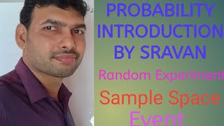 PROBABILITY IN TELUGU1 Introduction Random experiment Sample space Event [upl. by Doe]