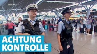 Unterwegs mit der Bundespolizei am Stuttgarter Flughafen [upl. by Barcus]