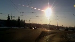 Videos capture exploding meteor in sky [upl. by Cayser]