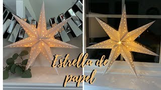 CÓMO HACER ESTRELLA 3D 7 PUNTAS  7 POINTED STAR 3D [upl. by Plumbo]