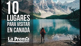 10 lugares para visitar en Canadá [upl. by Ariik]