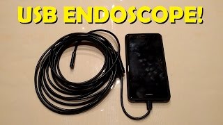 USB Endoscope  Abask 5m Product Review [upl. by Nhojleahcim224]