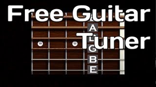 Free Online Guitar Tuner  Easy to Use [upl. by Yerffoj]