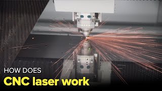 How does the CNC Fiber laser cutting machine work  Factories [upl. by Griswold]